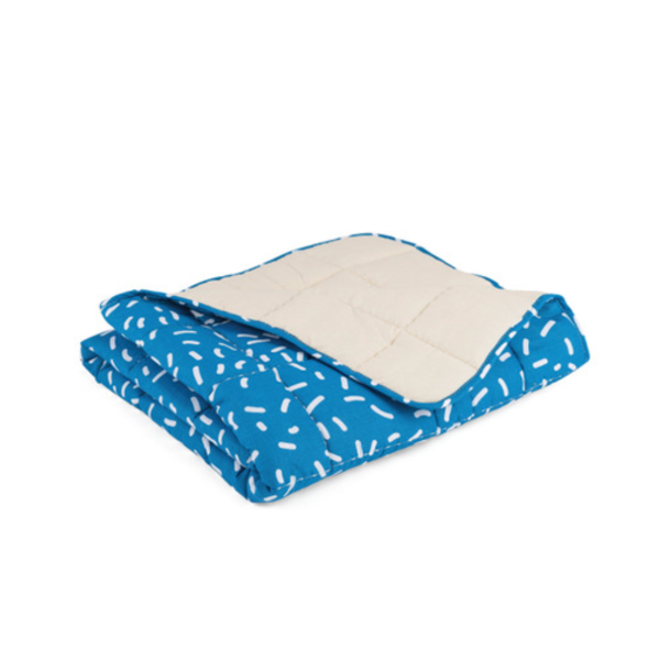 PANTOMIME BABY BLANKET - BLUEBERRY CONFETTI
